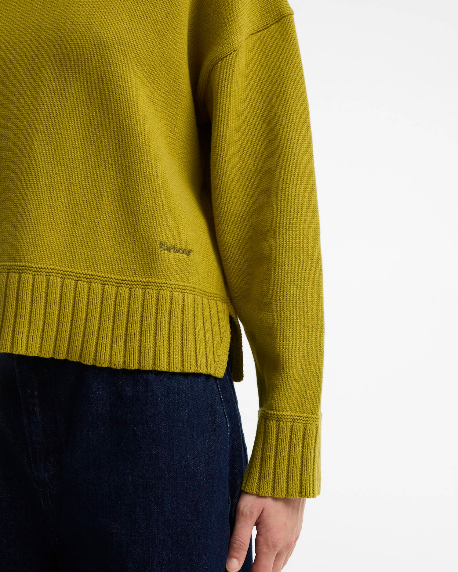 Harling Crew Neck Jumper Pear image number 3