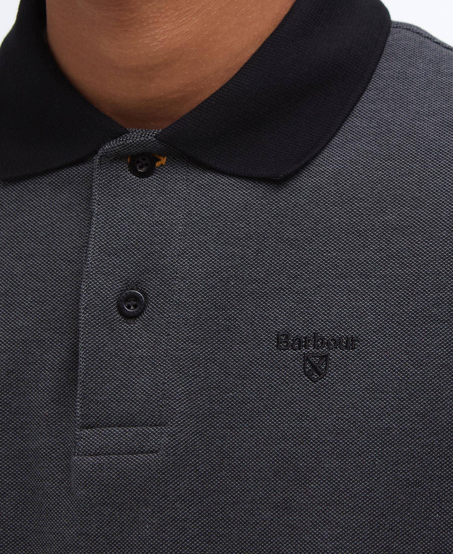 Essential Sports Mix Short-Sleeved Polo Shirt Classic Black image number 4