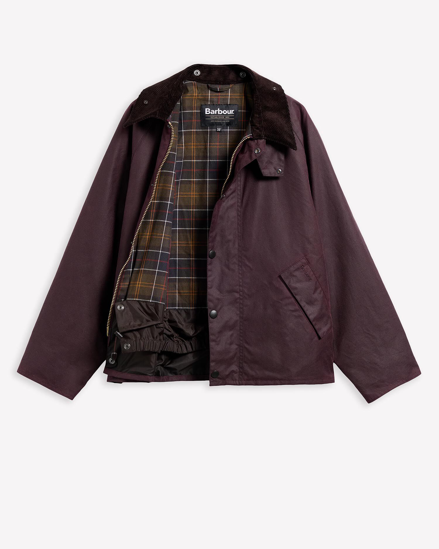 Wachsjacke OS Transport Biking Red