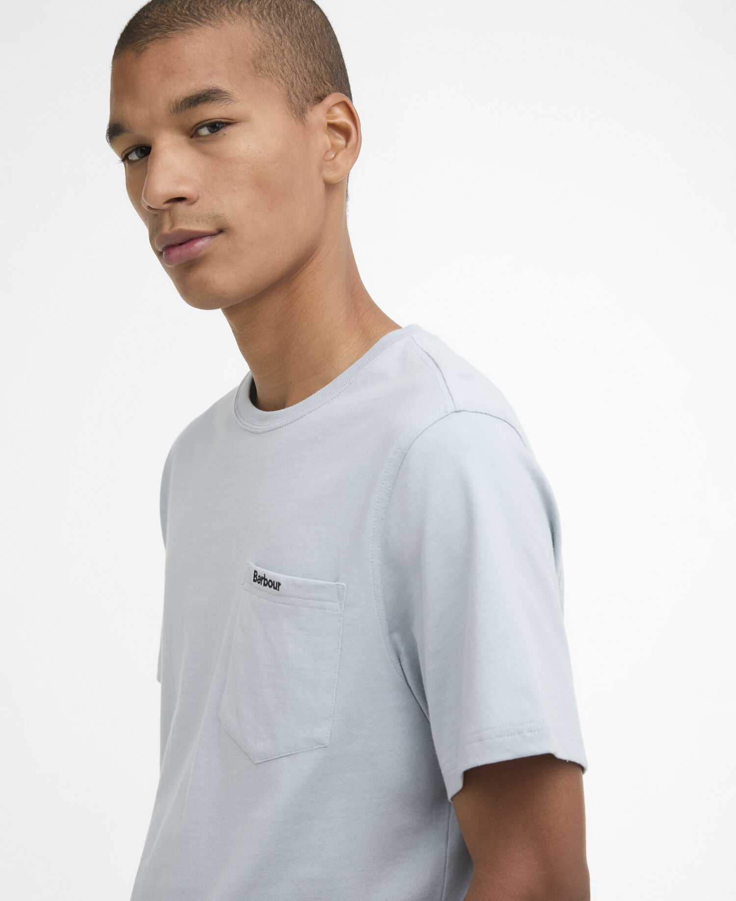 T-Shirt con taschino Langdon Blue Haze