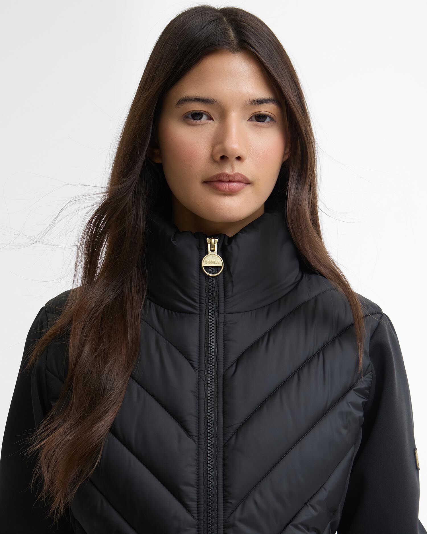 Luxara Quilted Sweat Black