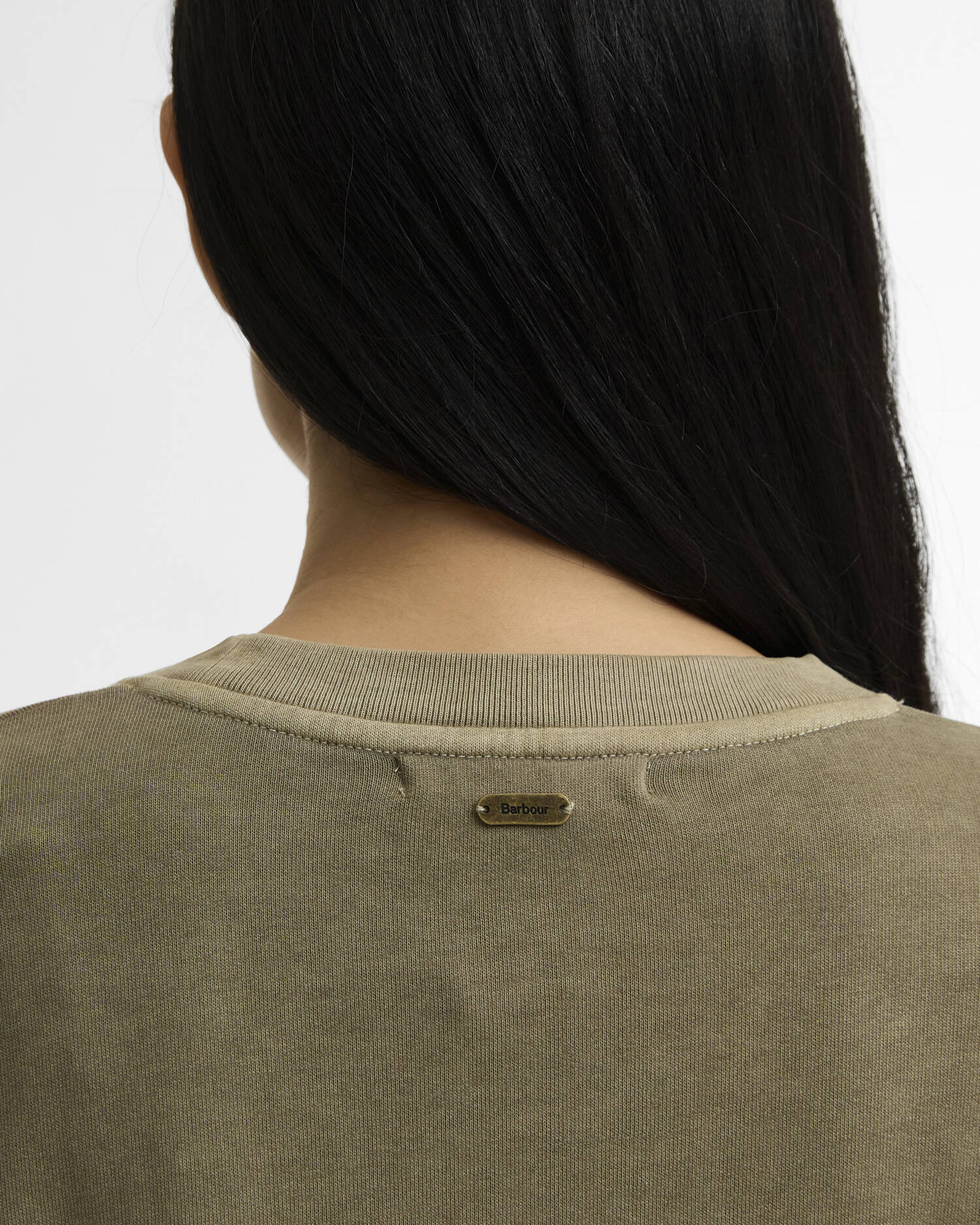 Sweatshirt Selena Bleached Olive image number 4