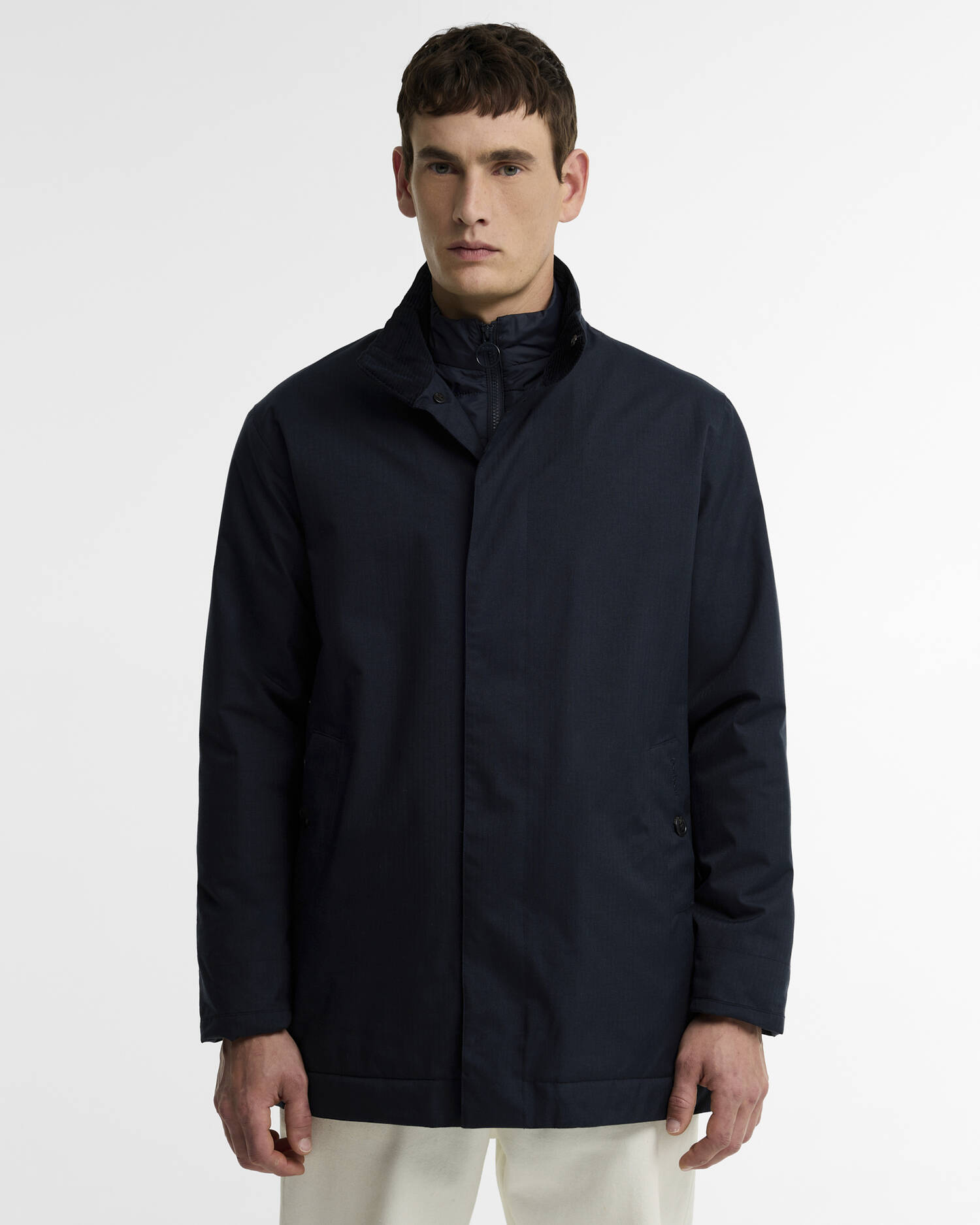 Northdale Waterproof Mac Dark Navy image number 0