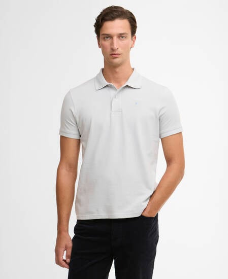 Sports Short-Sleeved Polo Shirt Blue Haze