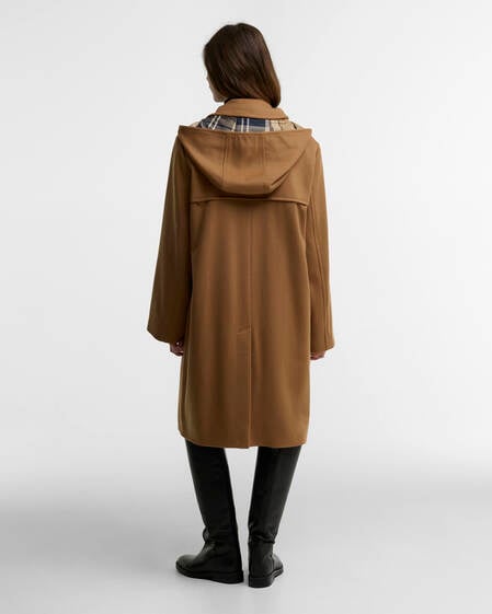 Melody Wool Duffle Coat Beige/Birchwood Dress