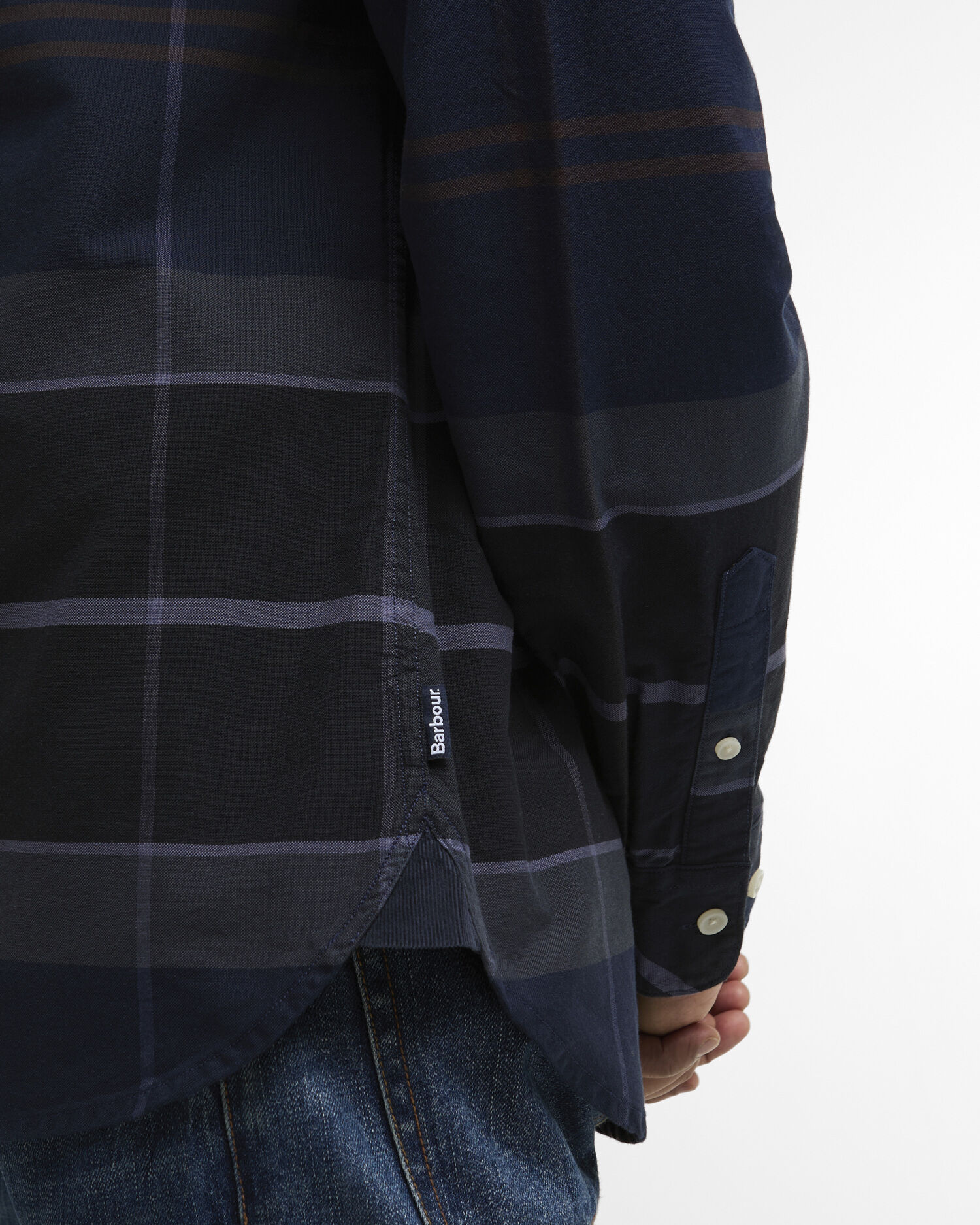 Mineral Tartan Dunoon Authentic-Fit Shirt Midnight Loch