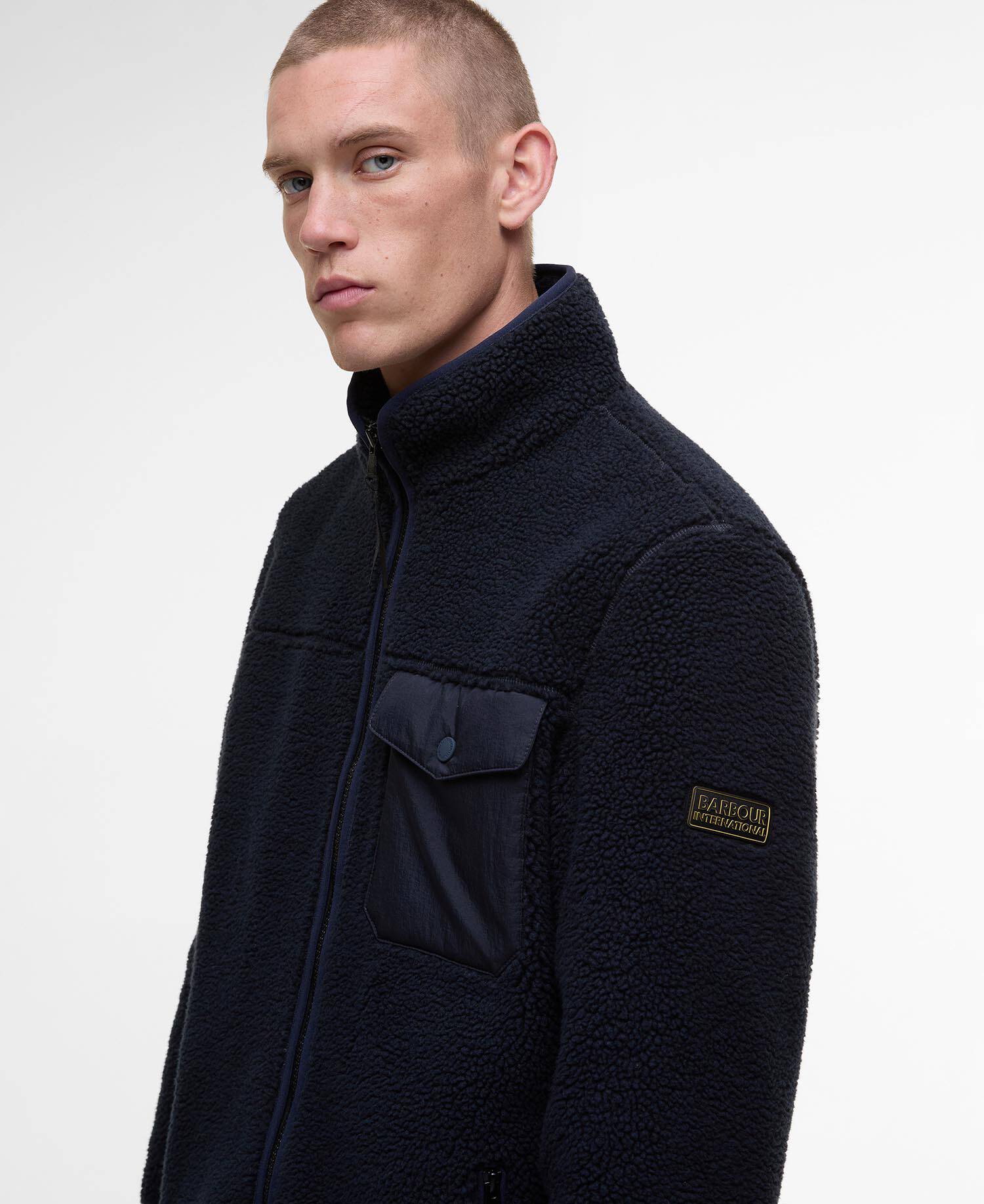 Mossdale Fleece Jacket Navy image number 3