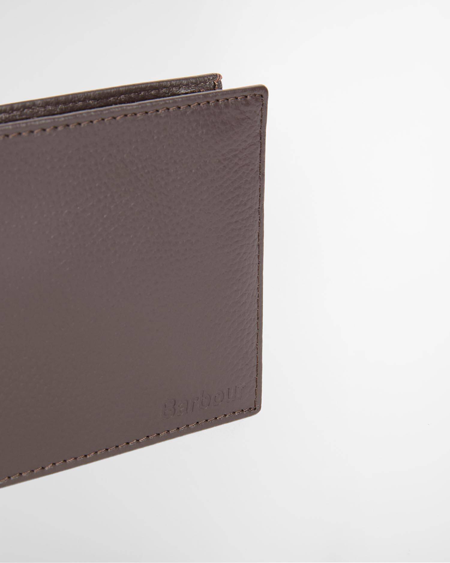 Amble Leather Billfold Wallet Dark Brown image number 2