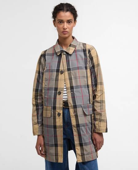 Babbity Reversible Showerproof Jacket Black/Dress Tartan