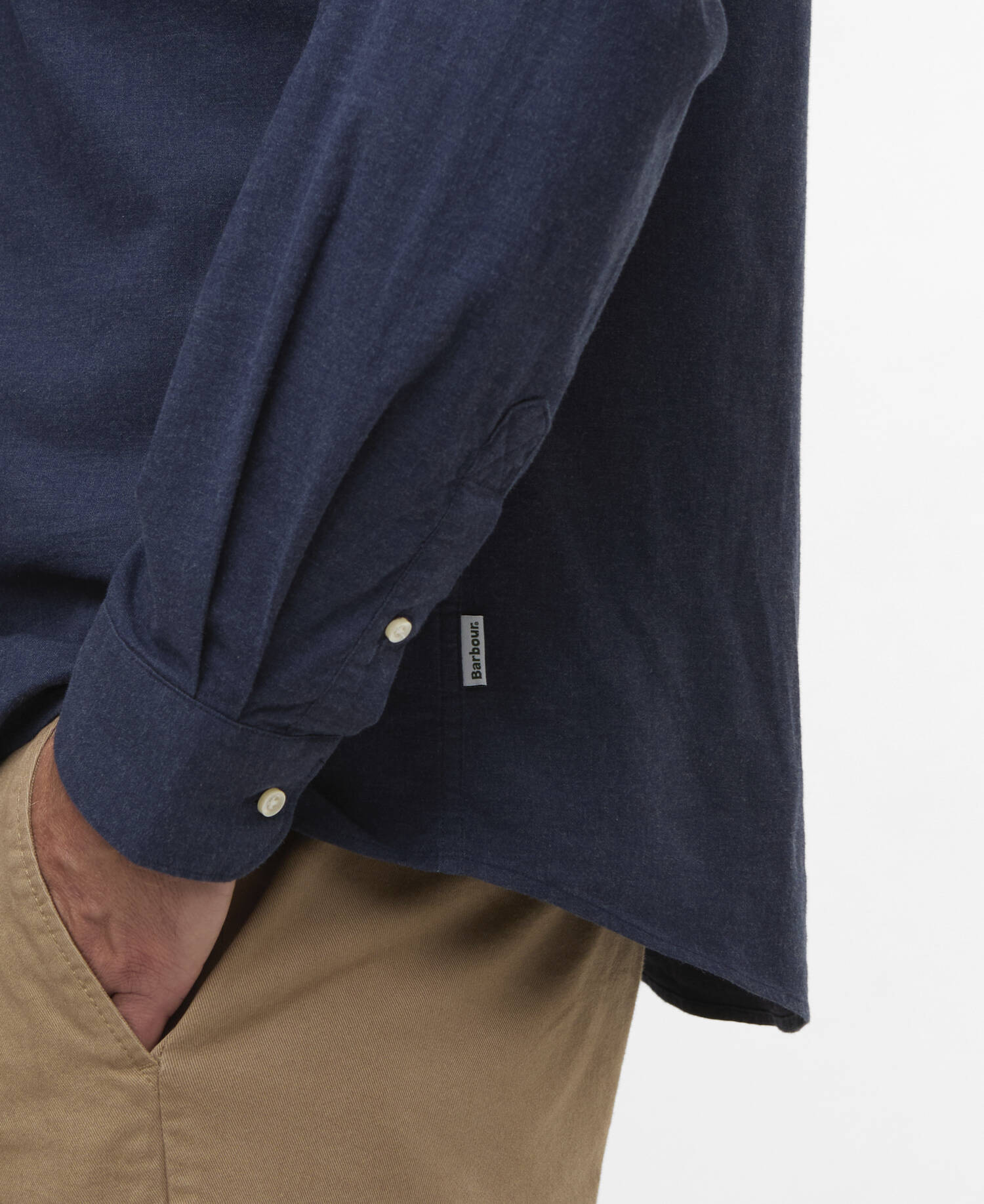 Aukside Regular Shirt Navy Marl image number 4