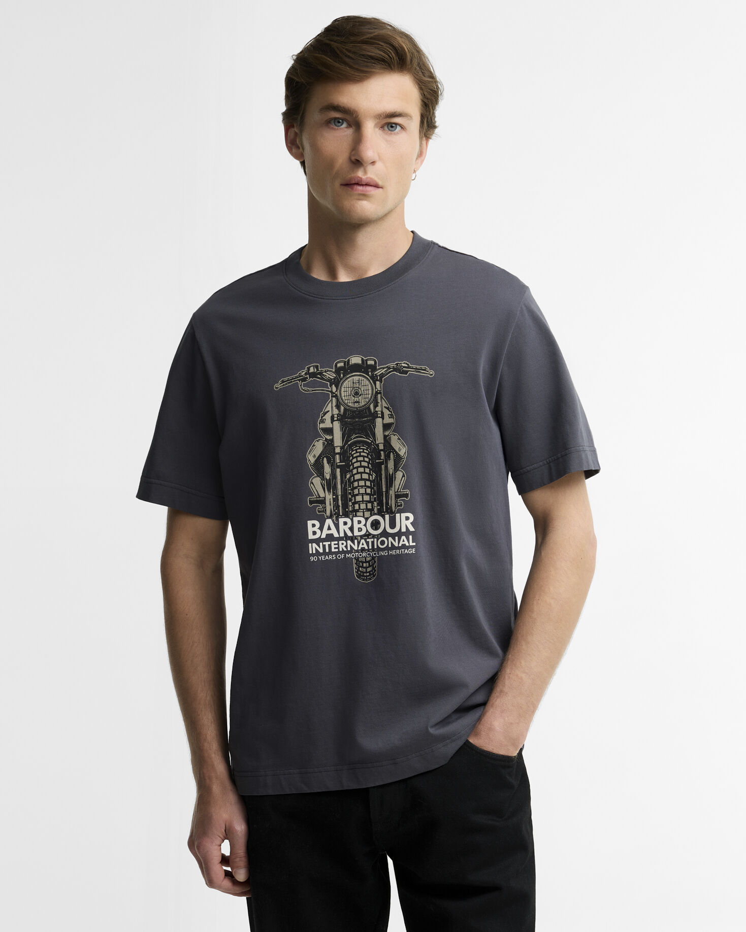 Causey Graphic T-Shirt Asphalt