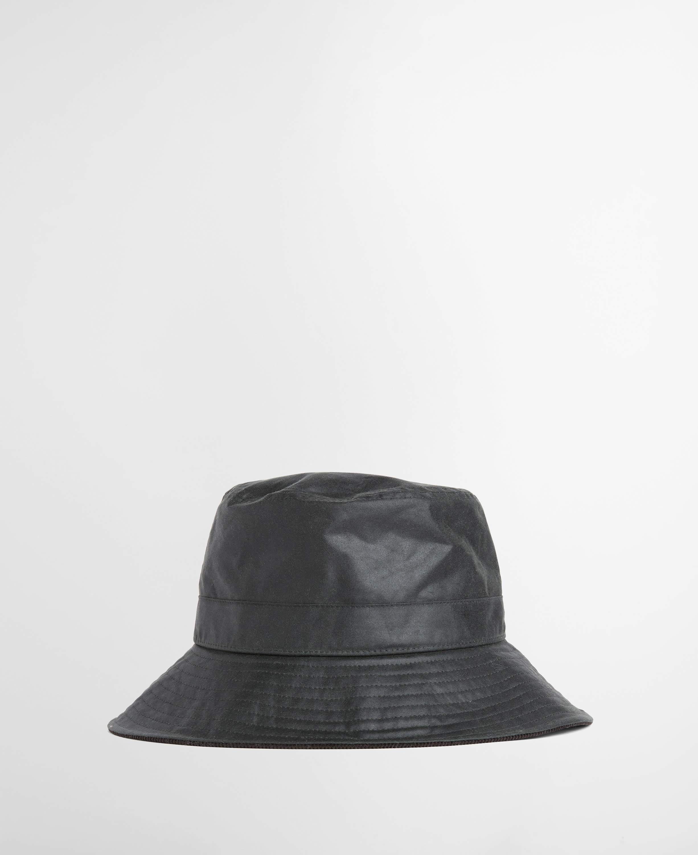 Cappello da pescatore cerato Barbour x A.P.C. Dark Sage