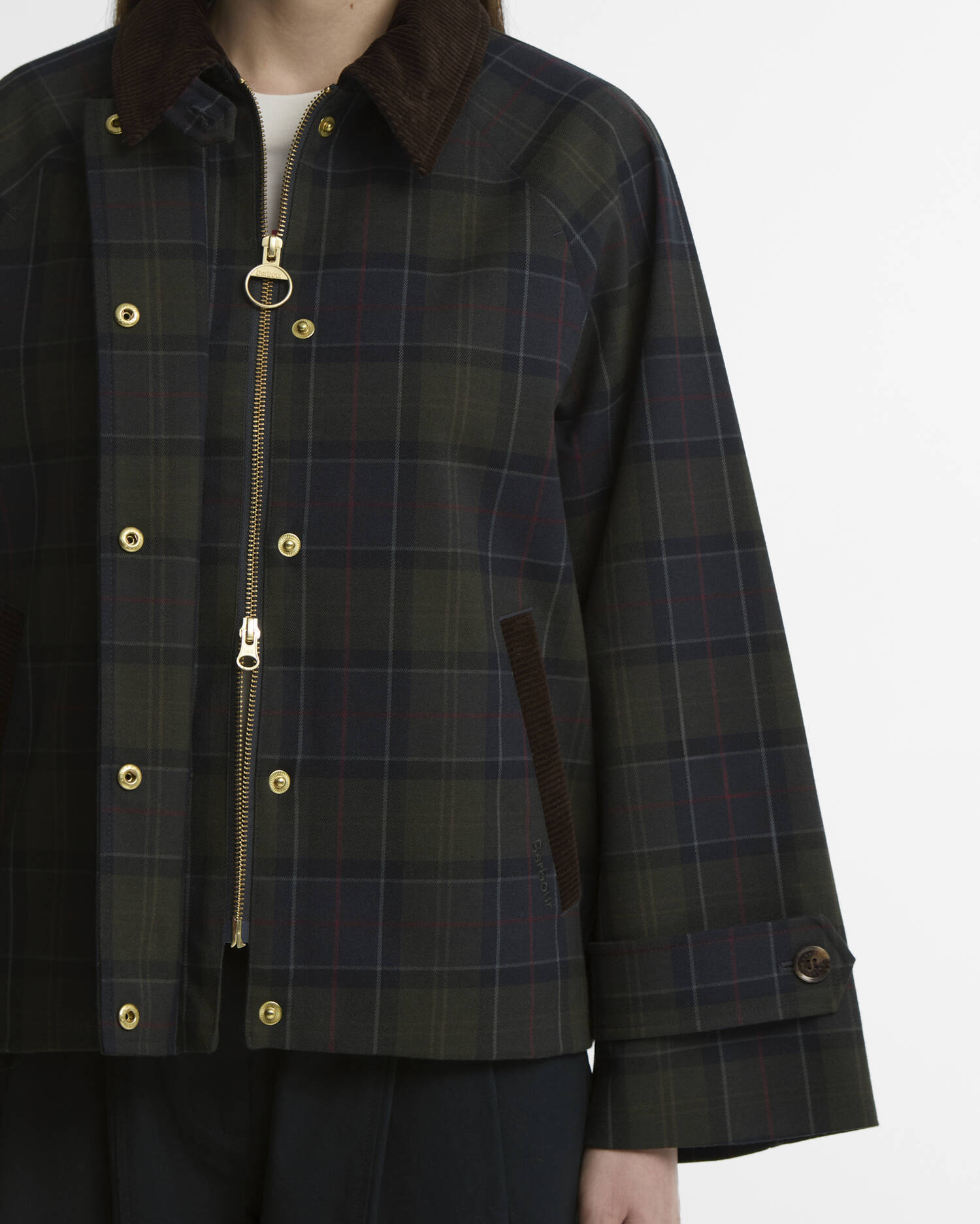 Sandra Tartan Showerproof Jacket Classic Tartan image number 4