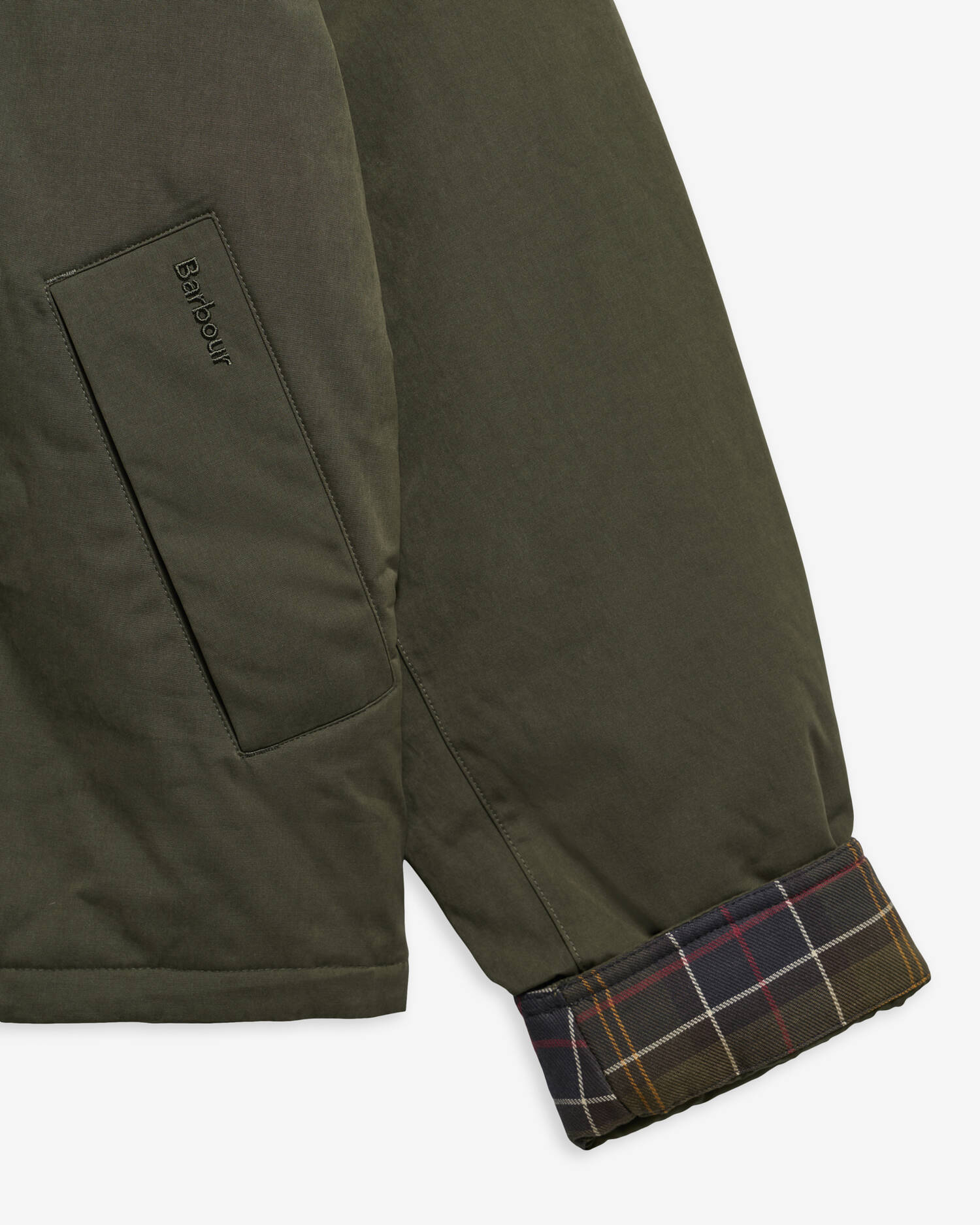 Oversized Padded Transport Jacket Olive image number 7