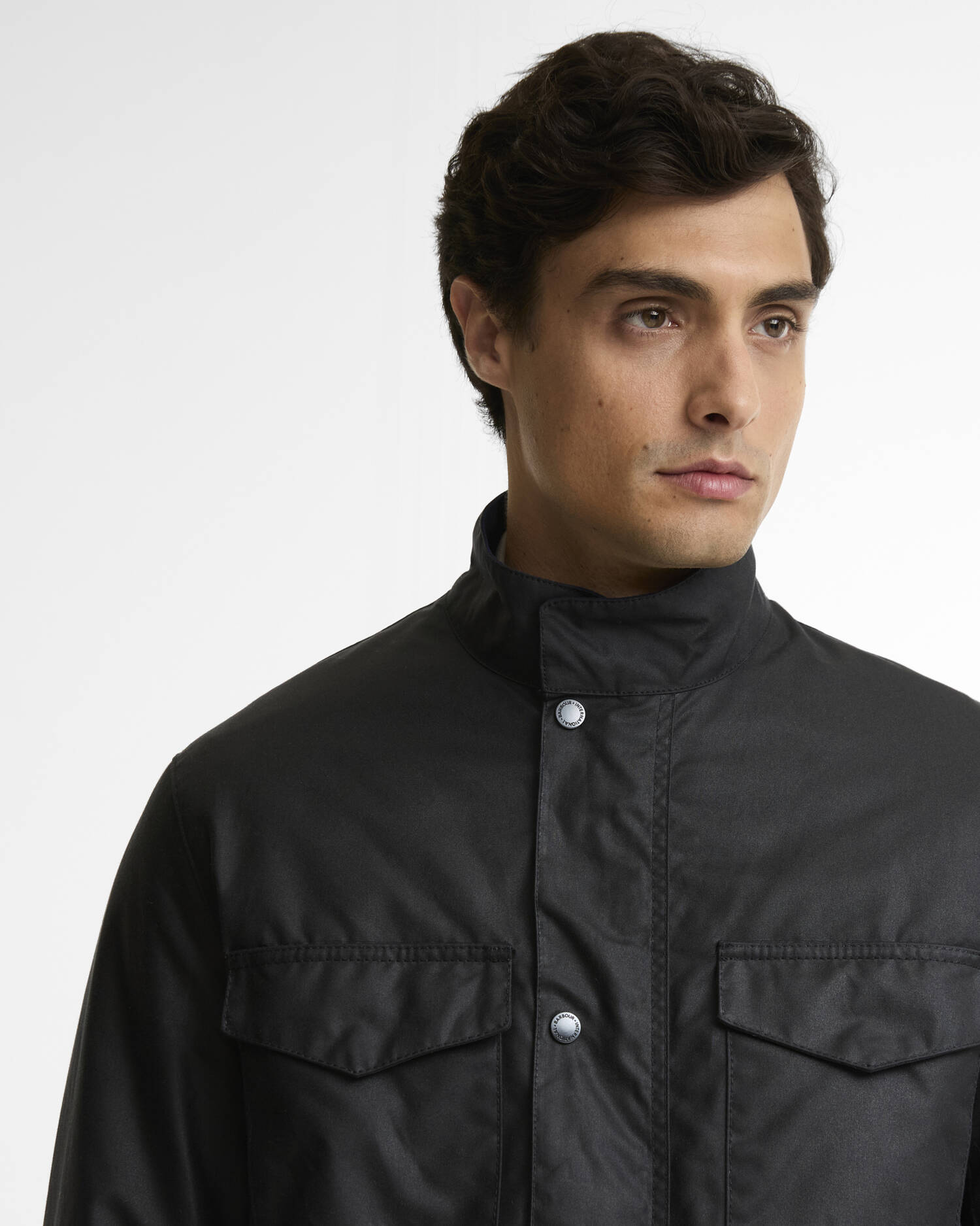 Giacca cerata Milford Dark Navy image number 5