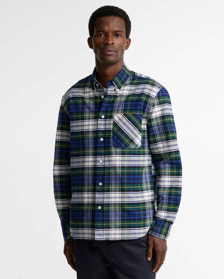 Findhorn Authentic-Fit Long-Sleeved Shirt Seaweed