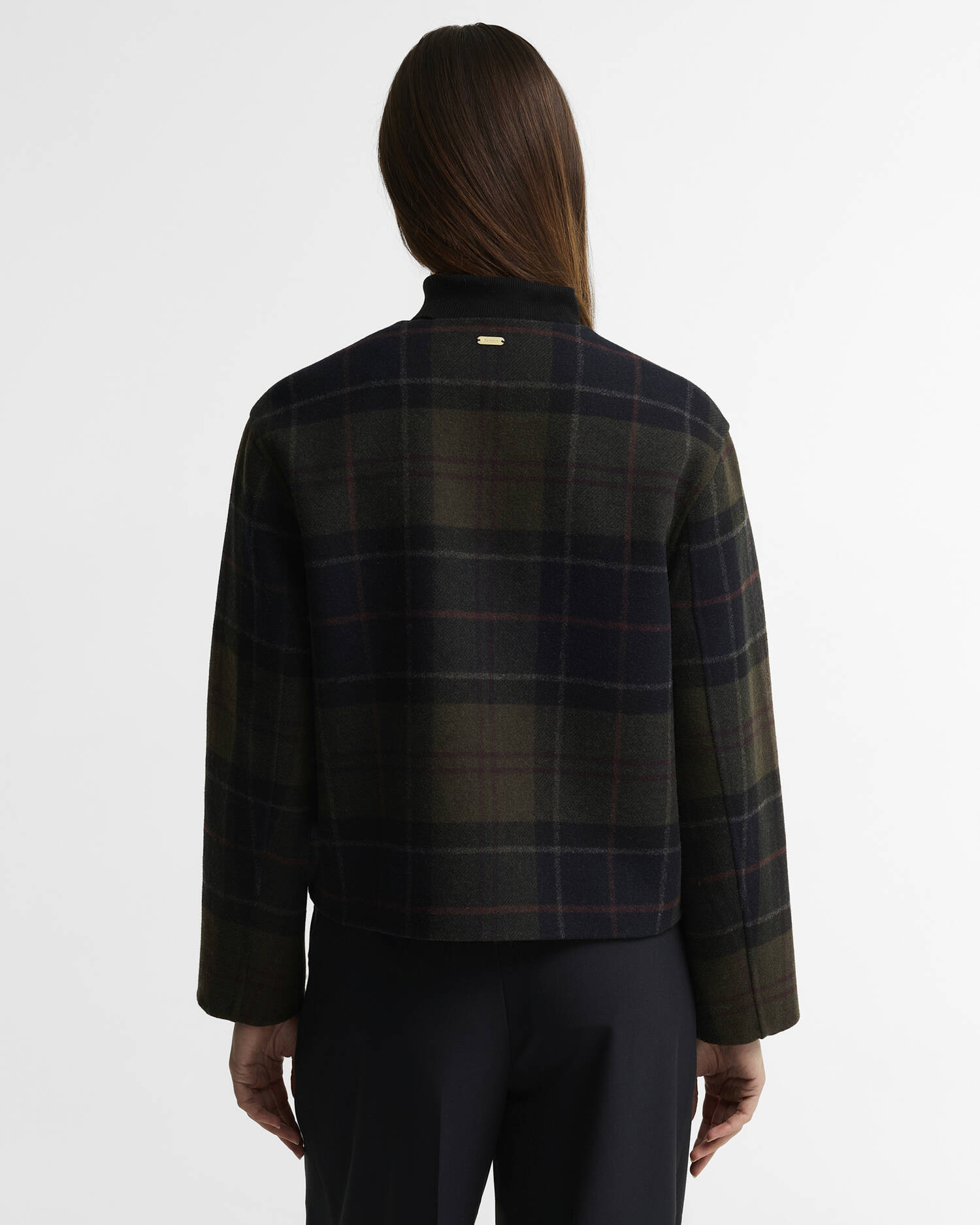 Barbour Woll-Overshirt Marlow Tartan Shadow Classic Tartan image number 2