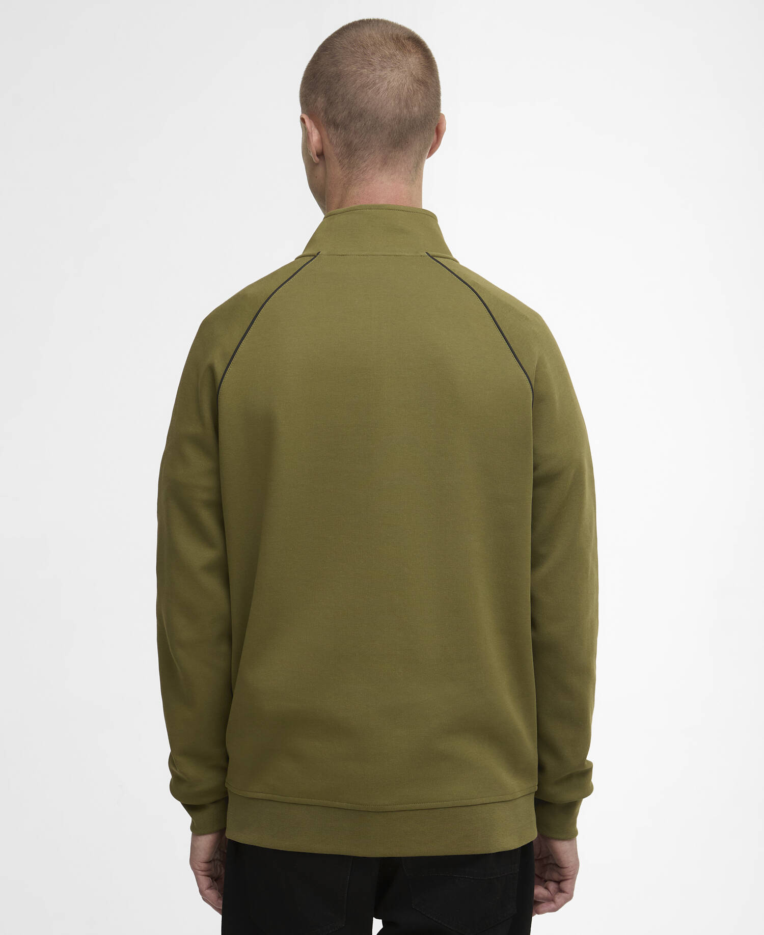 Pullover Markford Half-Zip Cable Olive image number 2