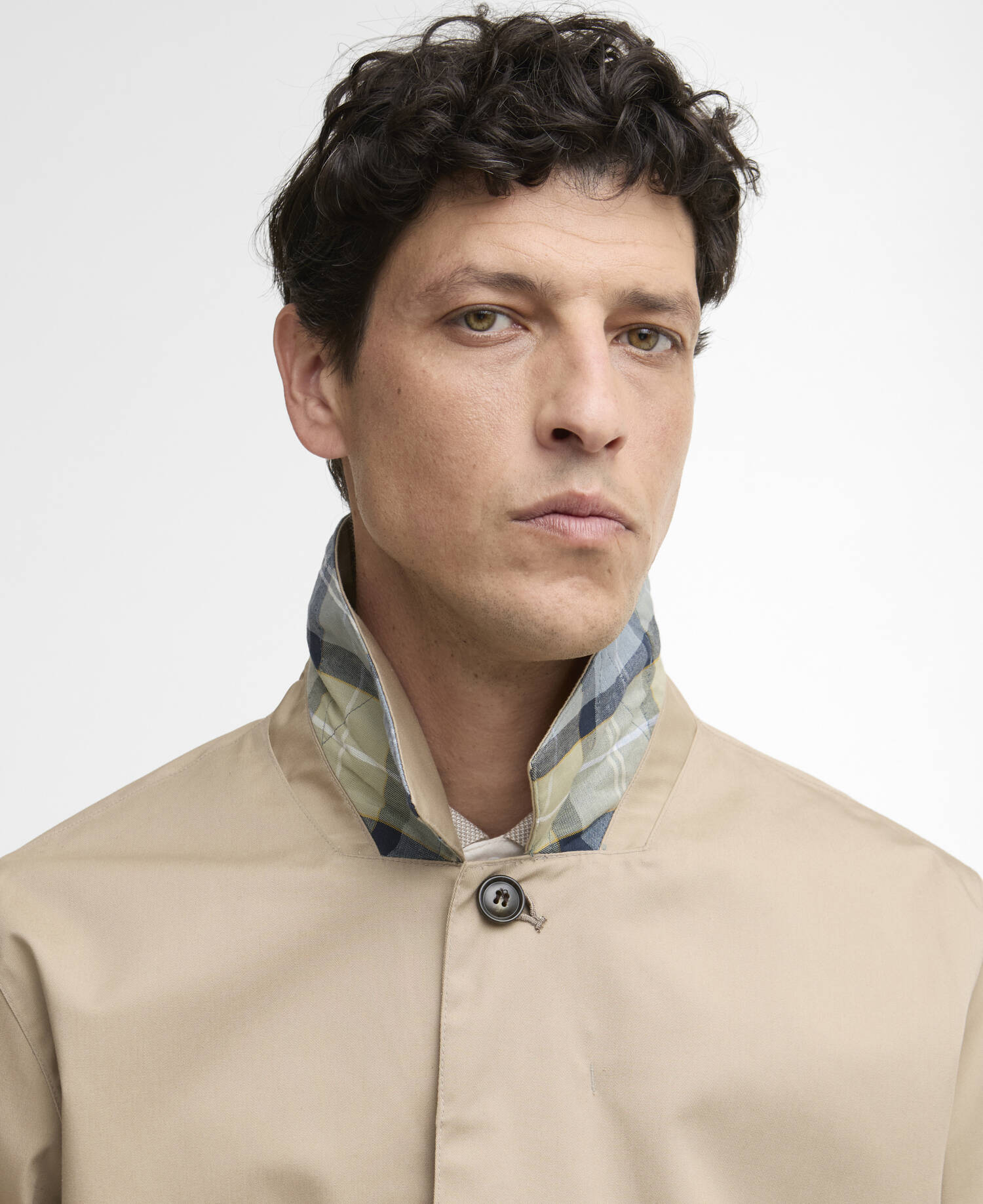 Jacke Short Roking Waterproof Washed Stone/Highland Loch image number 3