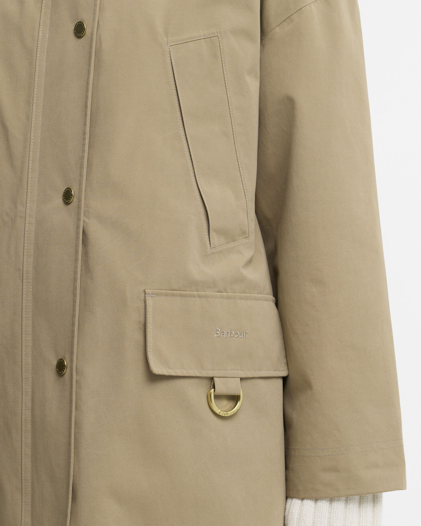 Stevie Waterproof Jacket Lt Trench/Birchwood Dress
