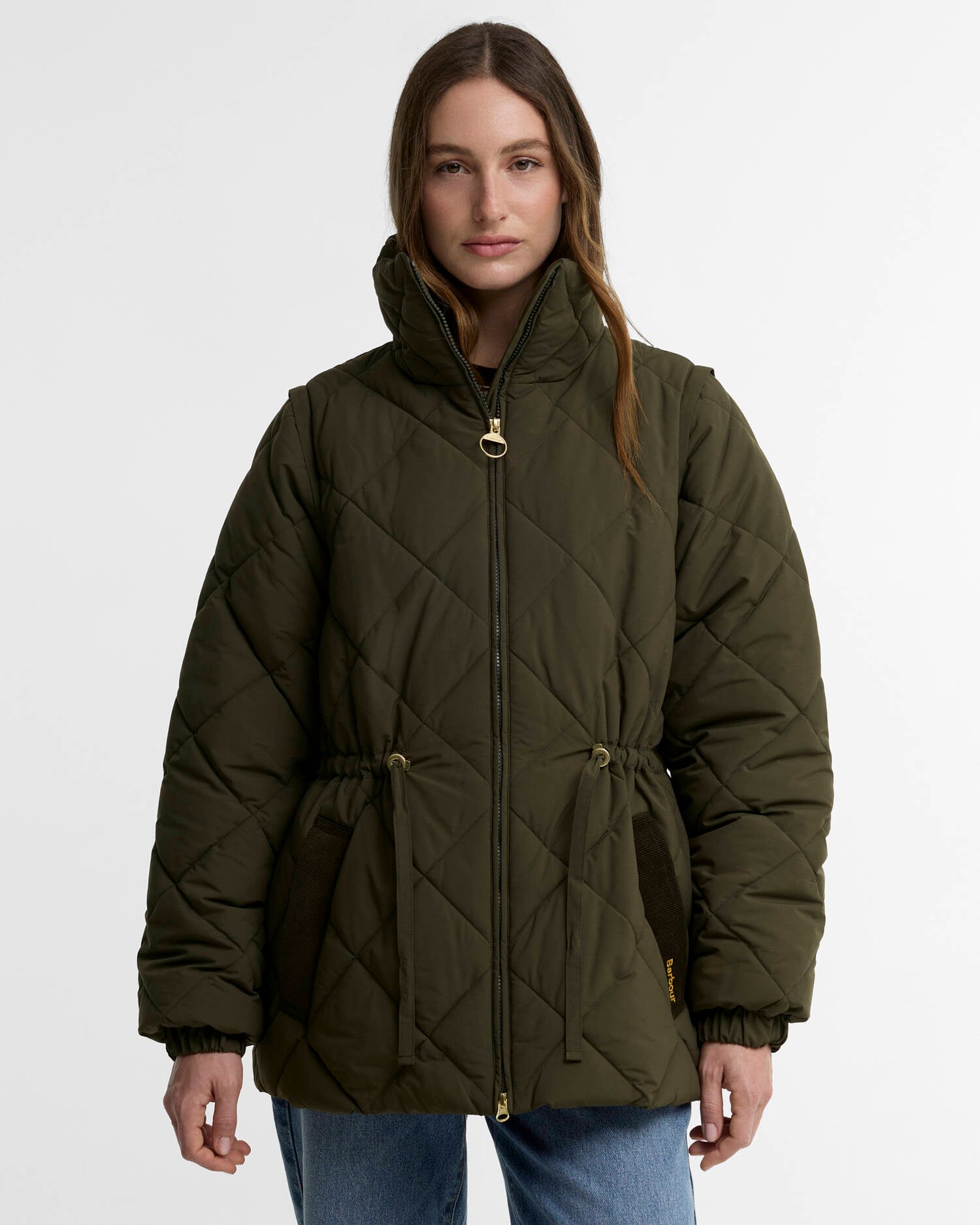 Barbour Winterjacke Tanfield Olive/Shadow Classic image number 0
