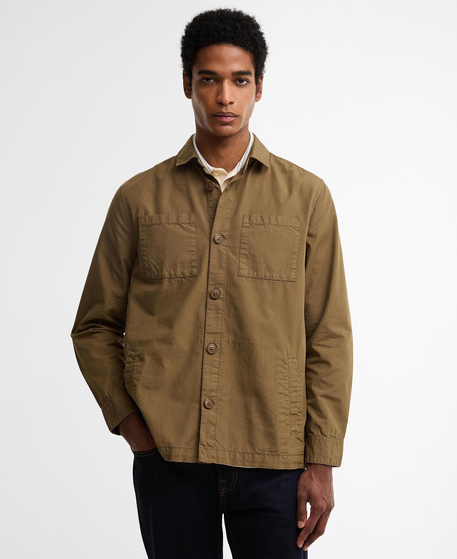 Rickfell Ripstop Overshirt Clay