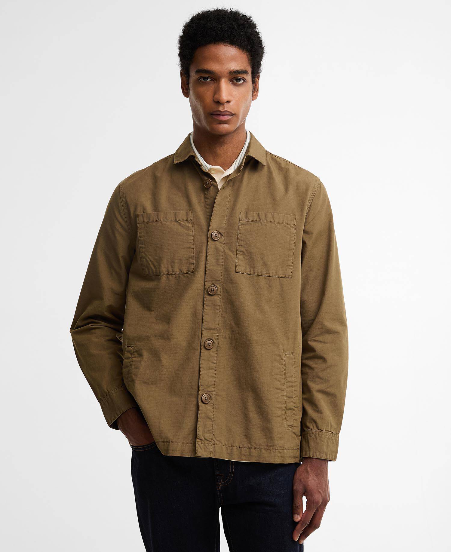 Rickfell Ripstop Overshirt Clay image number 0