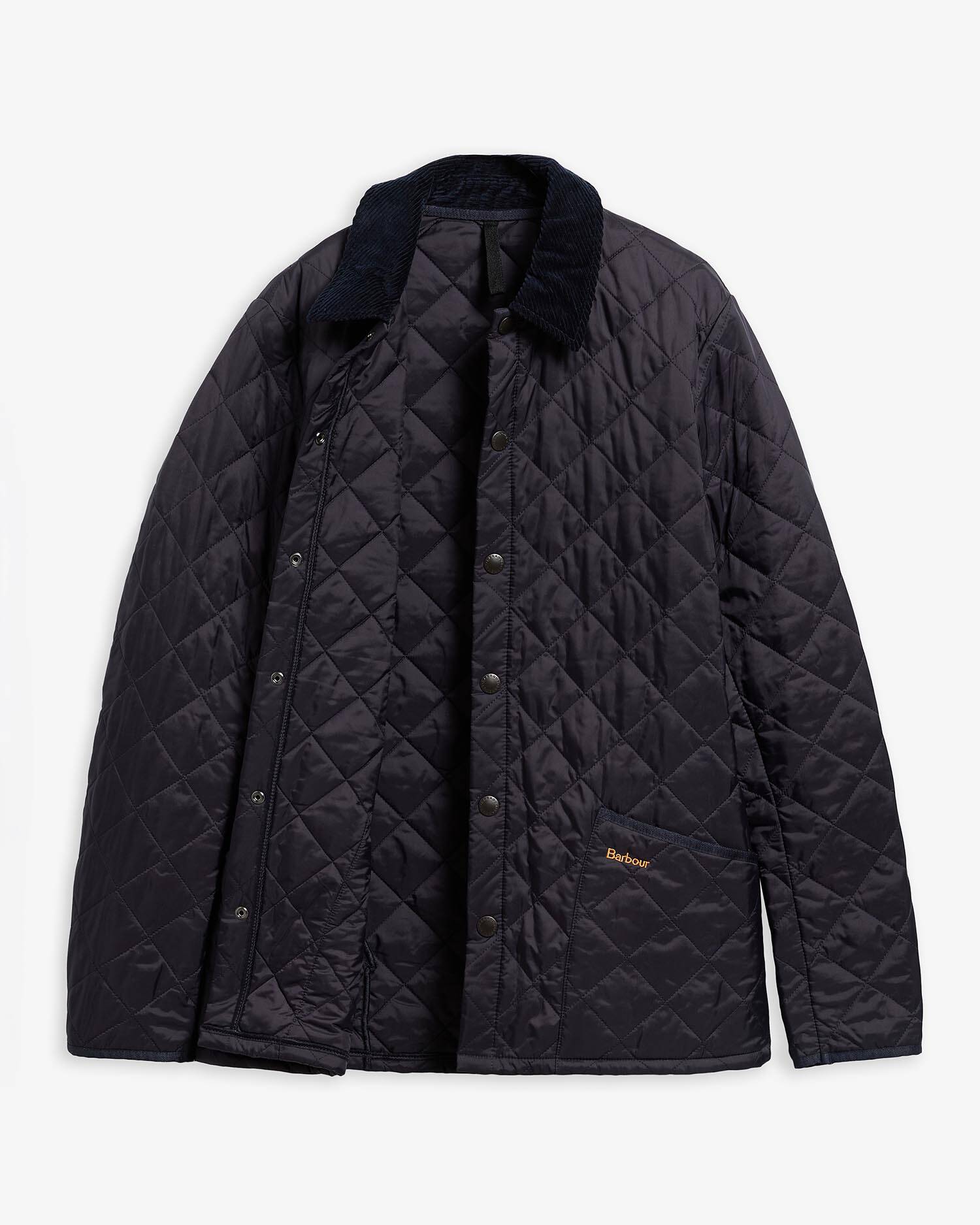 Heritage Liddesdale Quilted Jacket Classic Navy image number 5