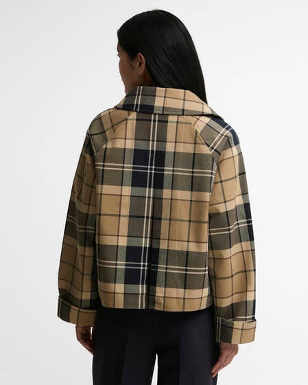 Delilah Tartan Showerproof Jacket Birchwood Dress