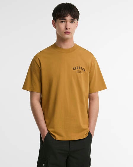 1916 Graphic Oversized T-Shirt Cumin