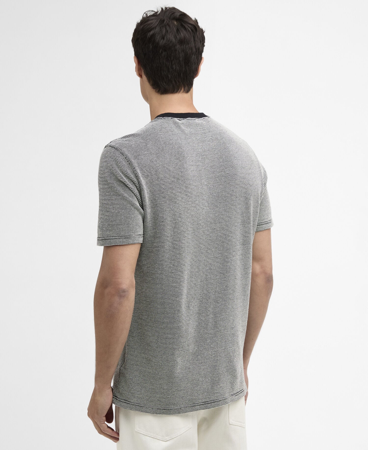 Halls Textured T-Shirt Black