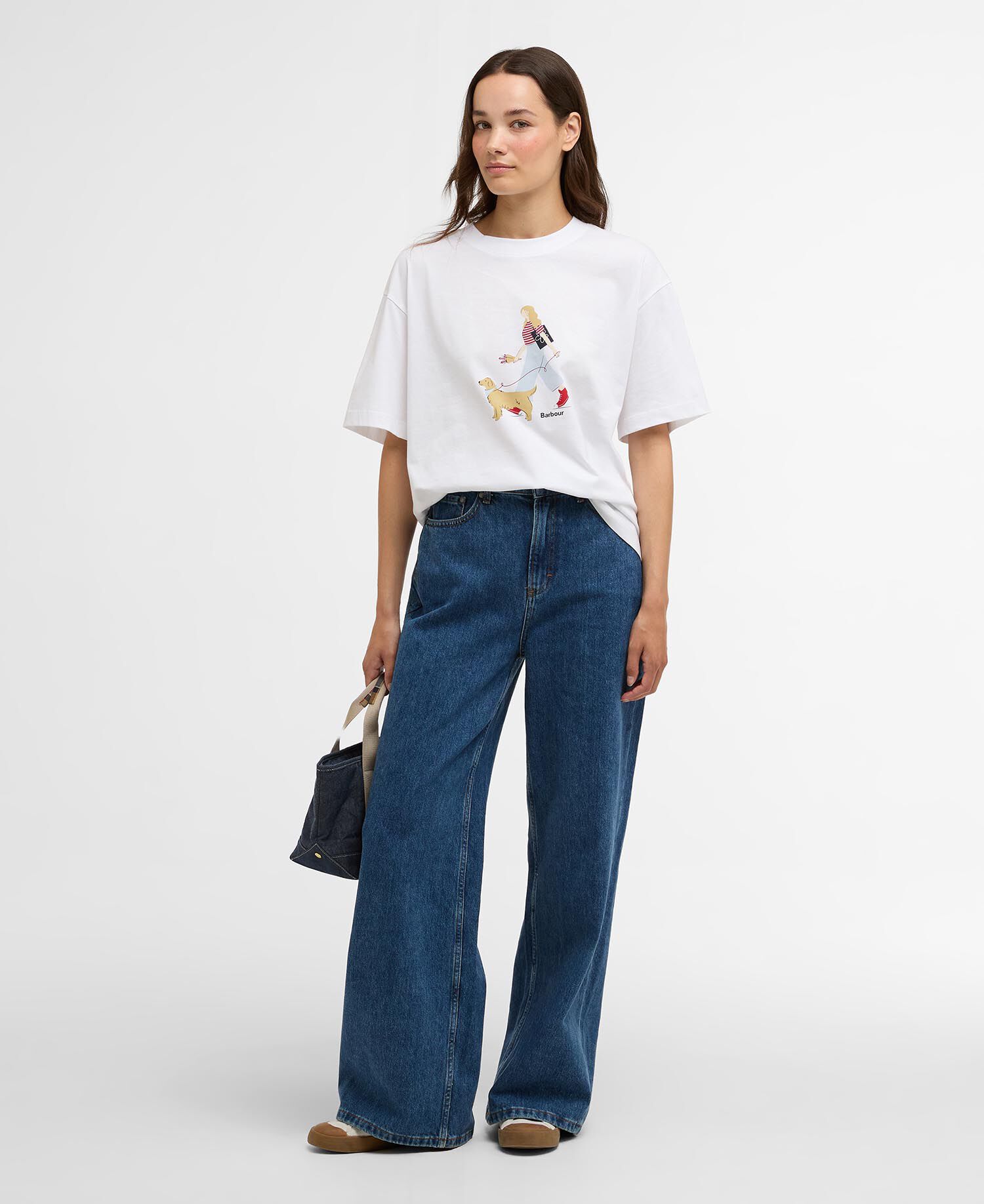 T-shirt Derwent White