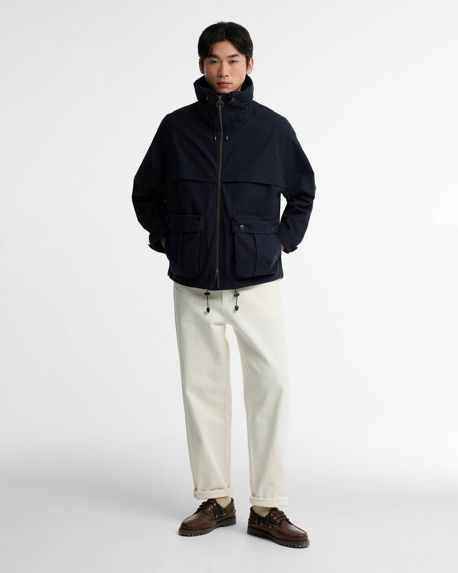 Barbour Jacke Ursula Wading Waterproof Navy image number 1