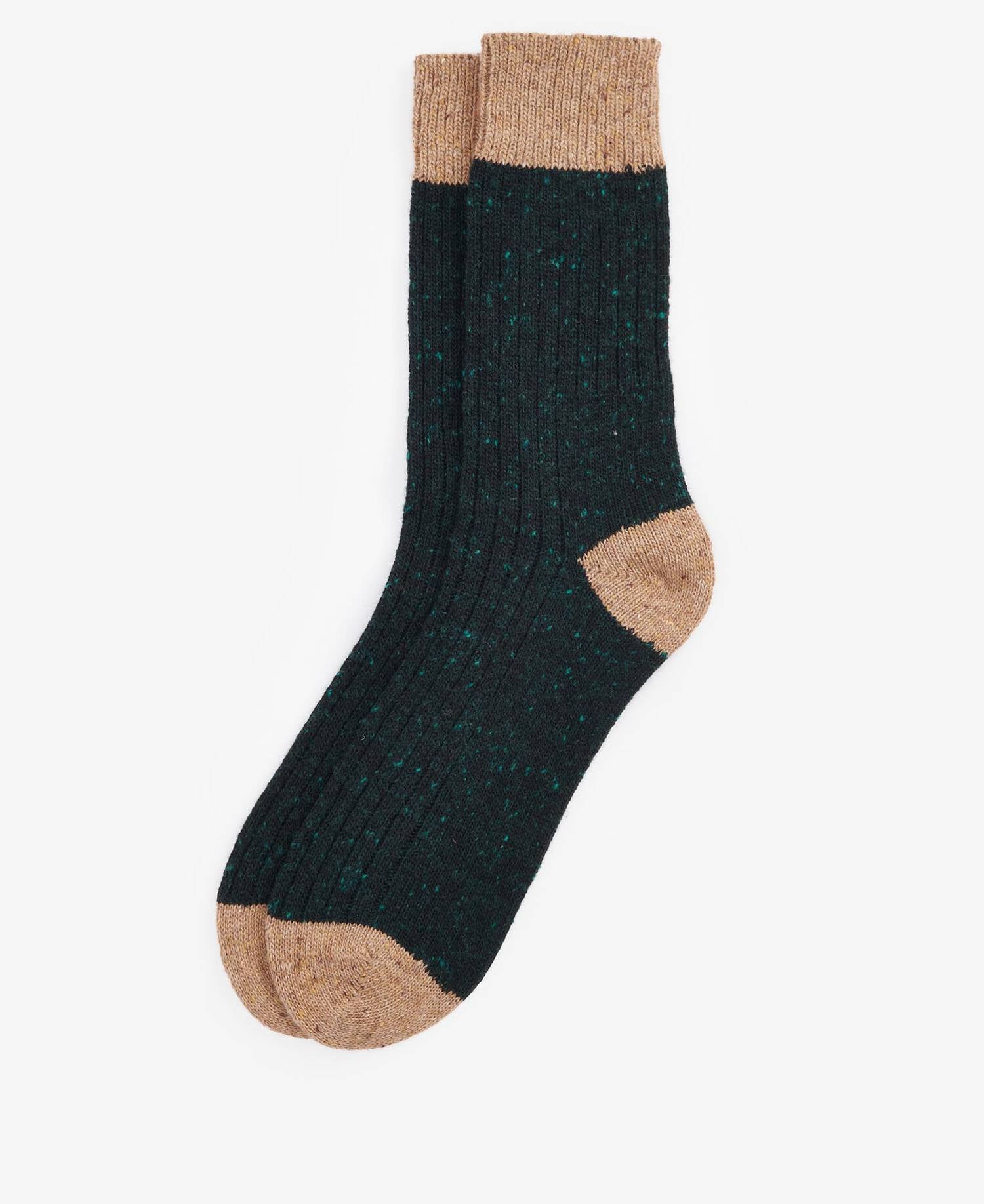 Houghton Socks Evergreen-Sandstone image number 0