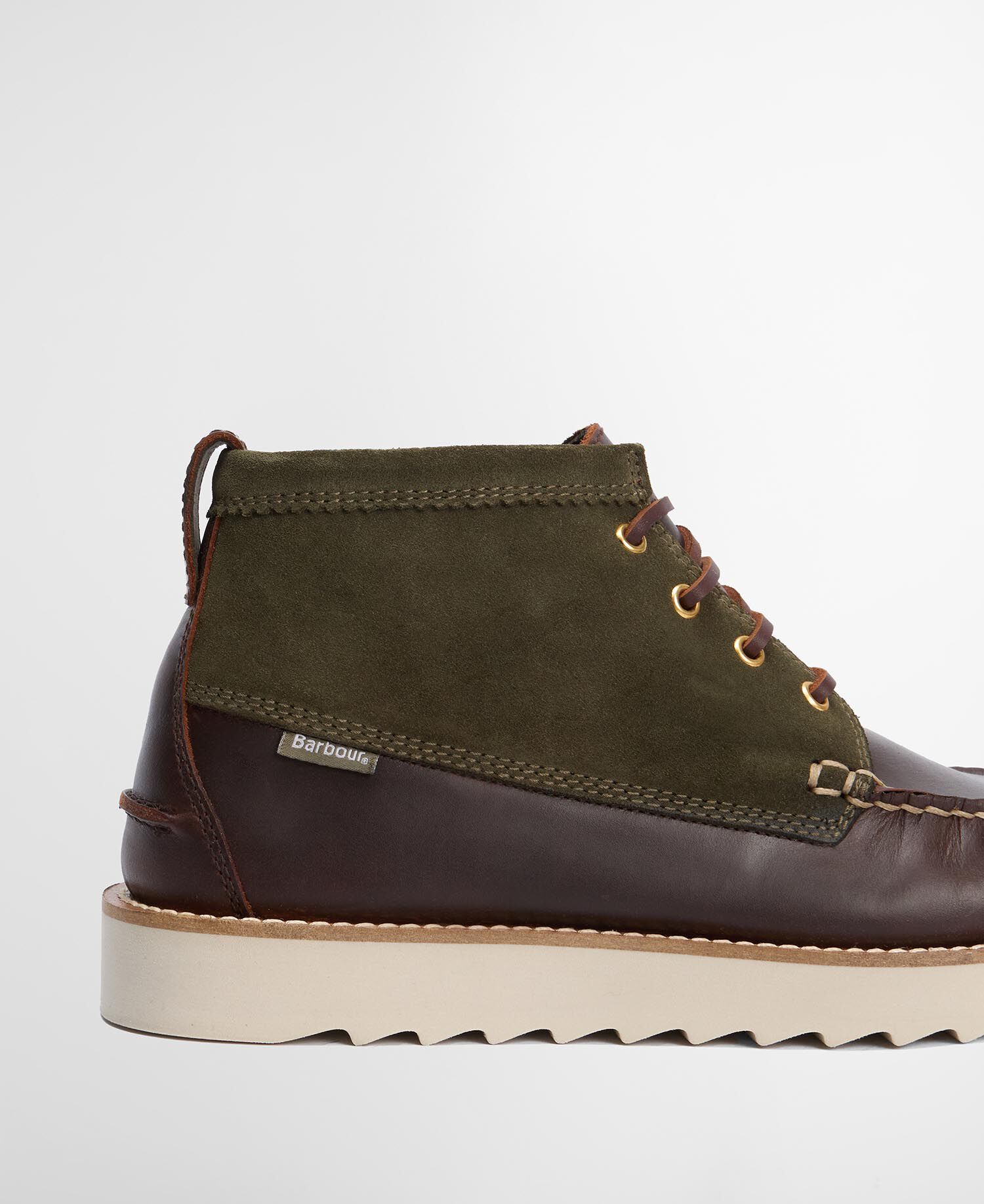 Stivaletti chukka Hadston Olive/Dark Brown