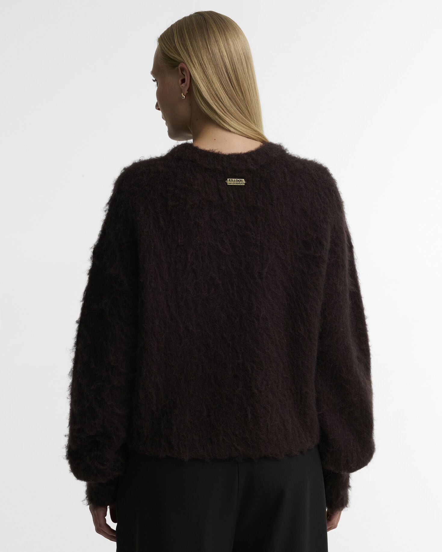 Gea Alpaca-Blend Crew Neck Jumper Truffle