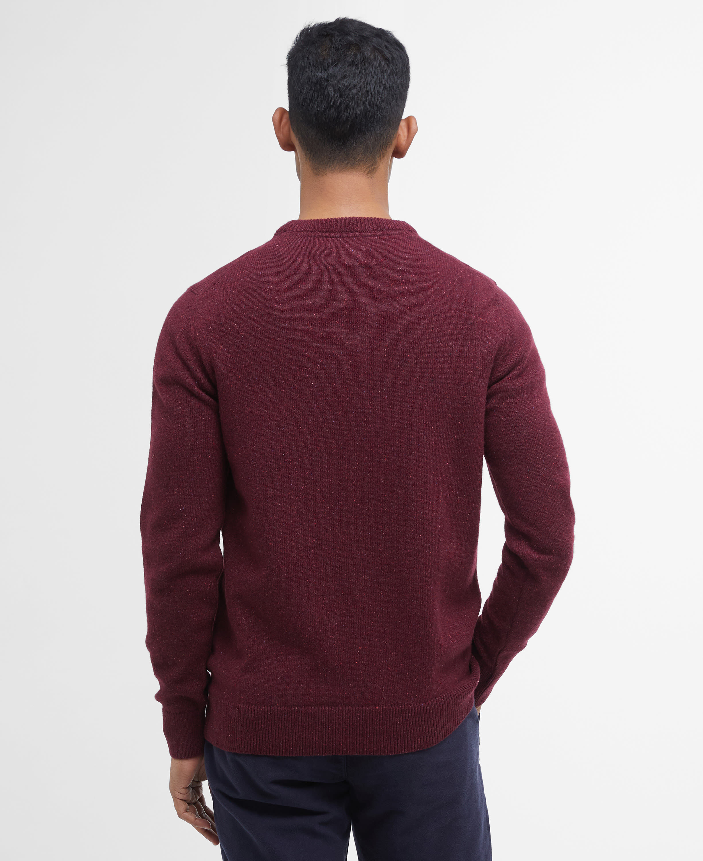 Essential Tisbury Crew-Neck Jumper Ruby