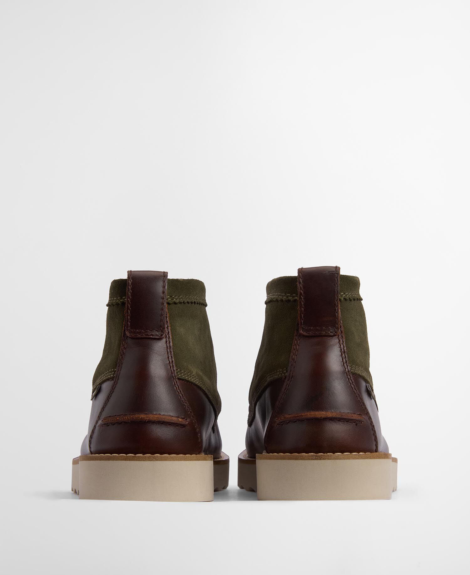 Stivaletti chukka Hadston Olive/Dark Brown