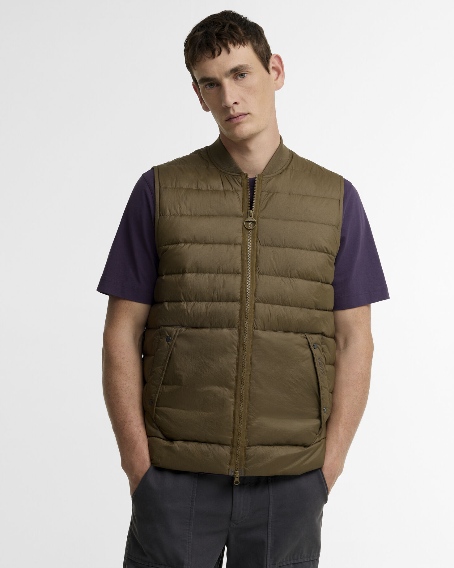 Re-Engineered Hadden Quilted Gilet Beech