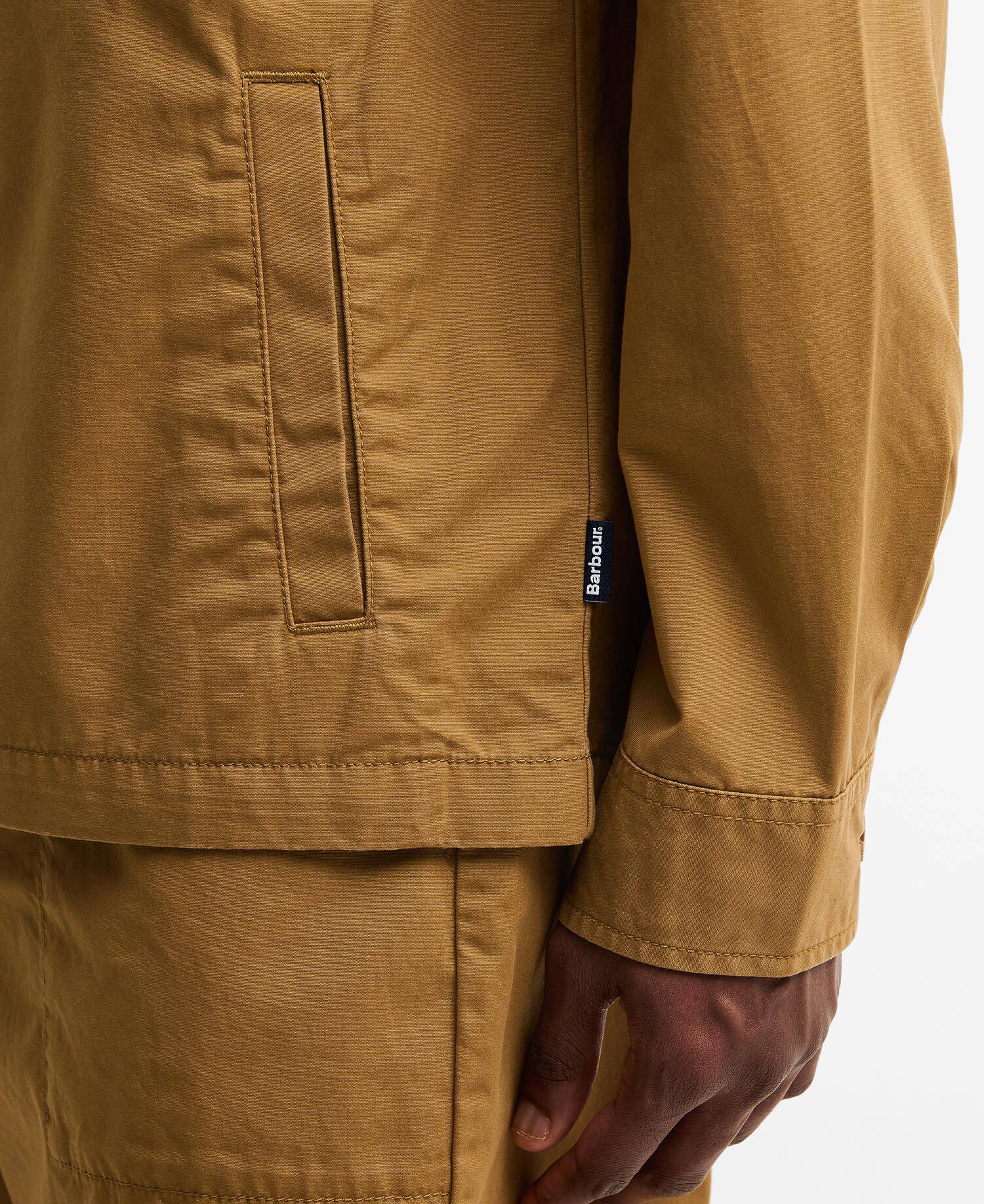 Sherburn Overshirt Camel image number 4