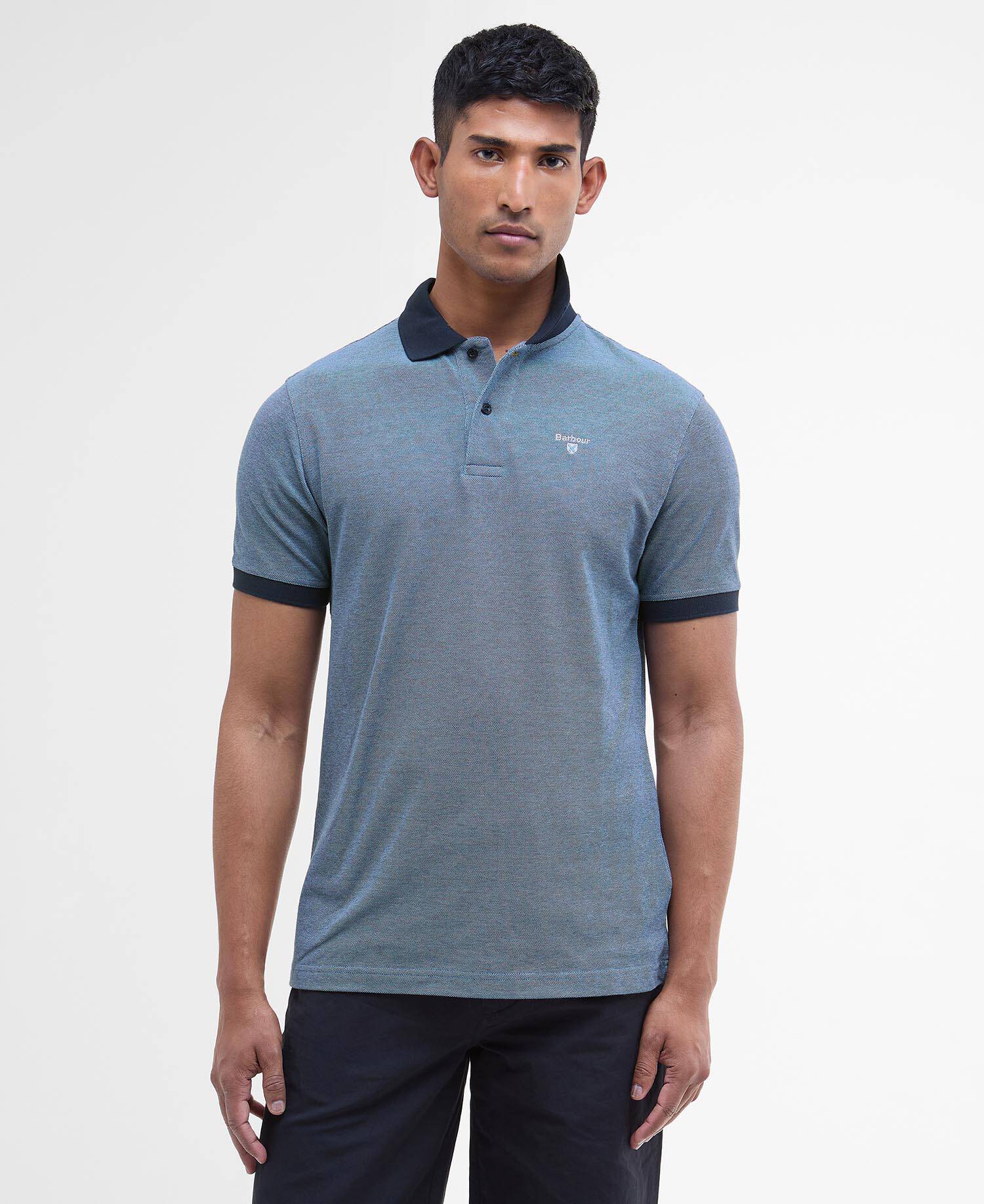 Essential Sports Mix Short-Sleeved Polo Shirt Classic Navy image number 0