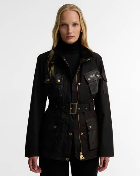 International Heritage Waxed Jacket Rustic/Truffle Northumberland Check
