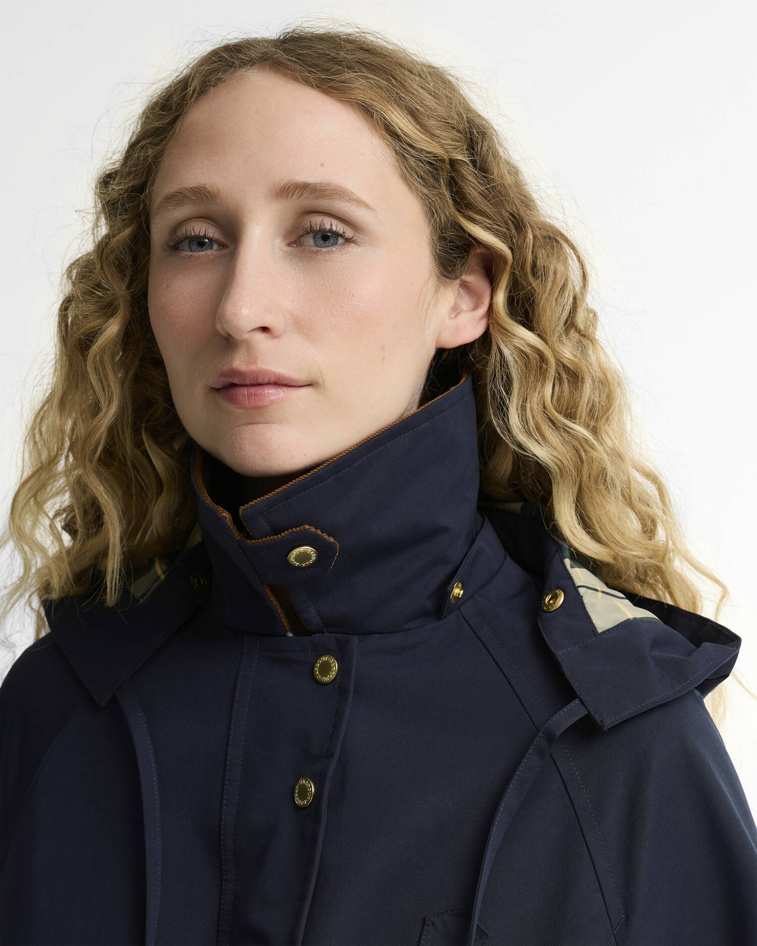 Terrington Showerproof Jacket Dk Navy/Shadow Classic image number 3