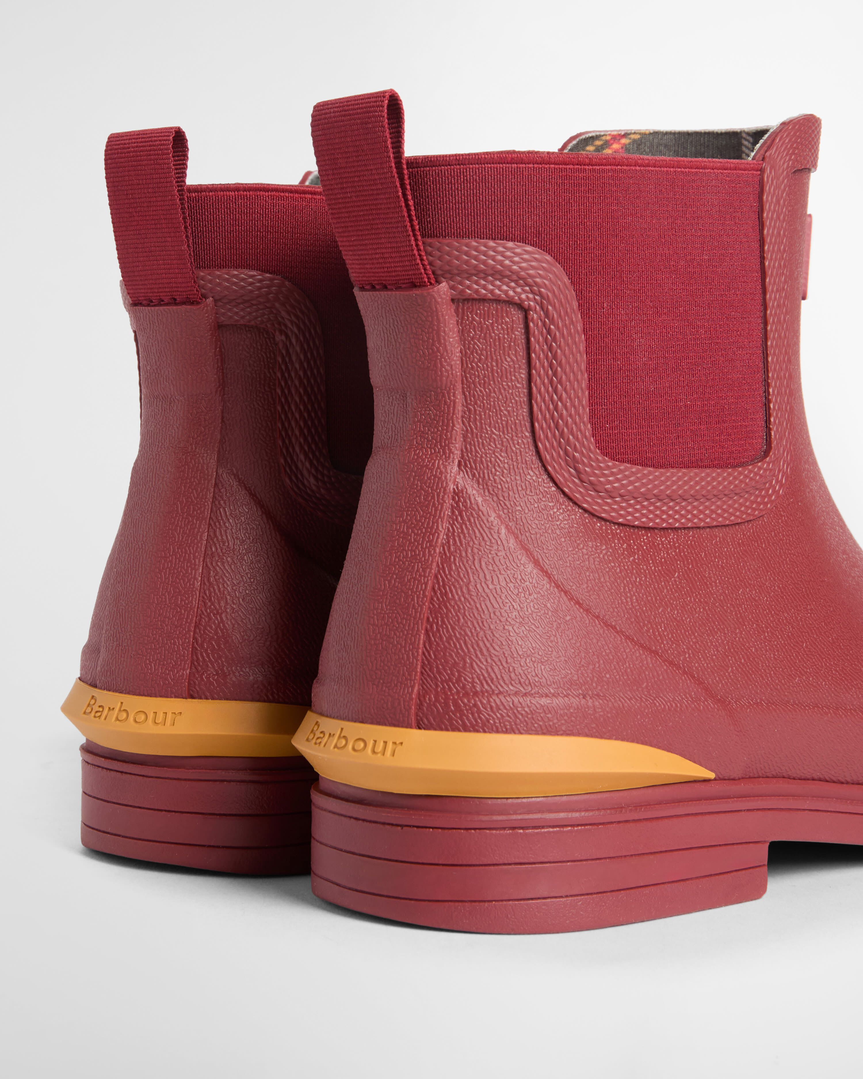 Abbeyfield Packable Ankle Wellingtons Red