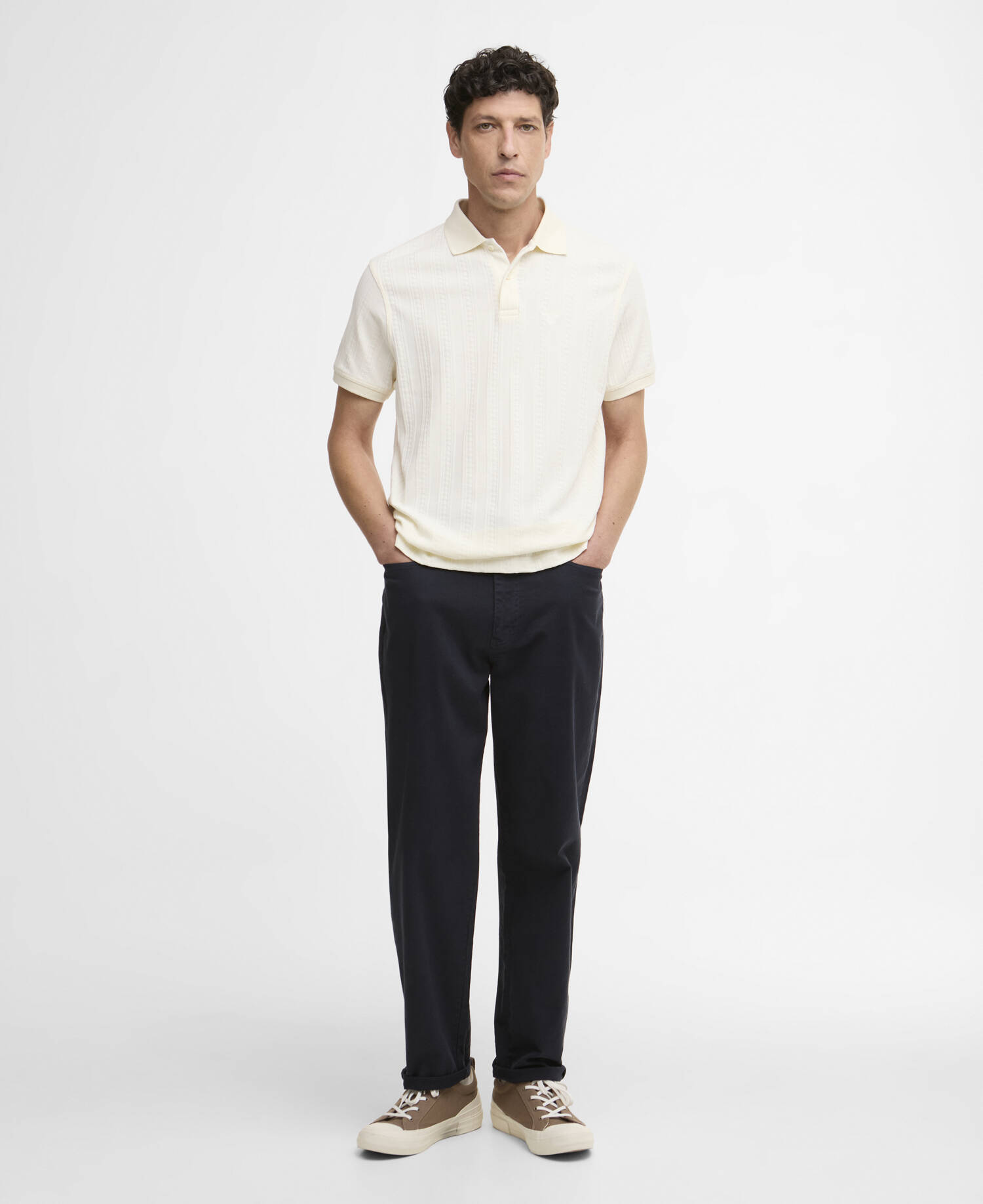 Poloshirt Harwell Tailored Whisper White image number 1