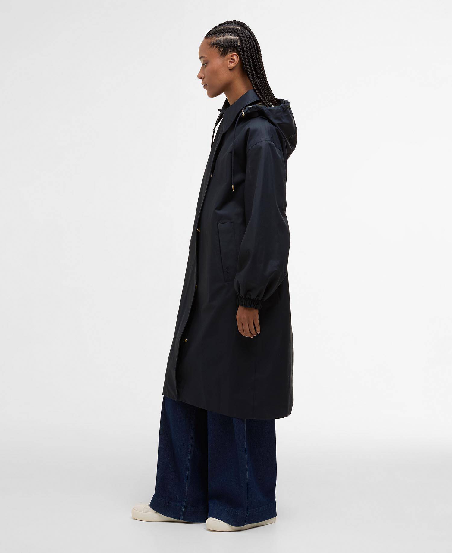Bronagh Waterproof Jacket Dark Navy/Ancient Poplar image number 1