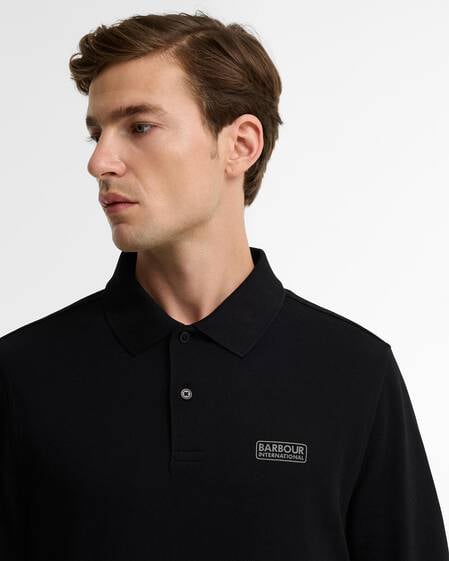 Polo Shirt Black-Pewter