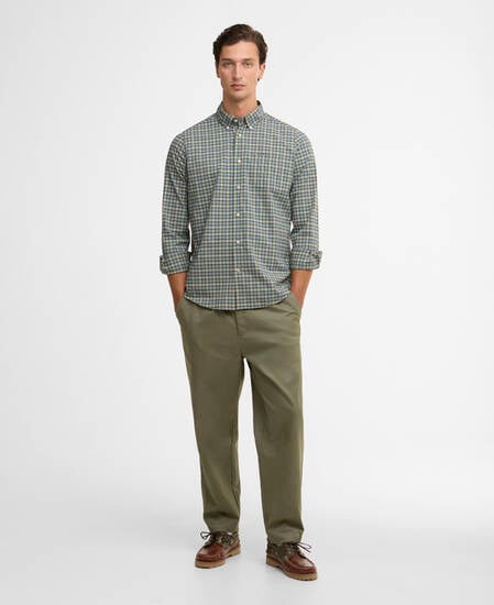 Lomond Tailored Long-Sleeved Shirt Highland Loch Tartan