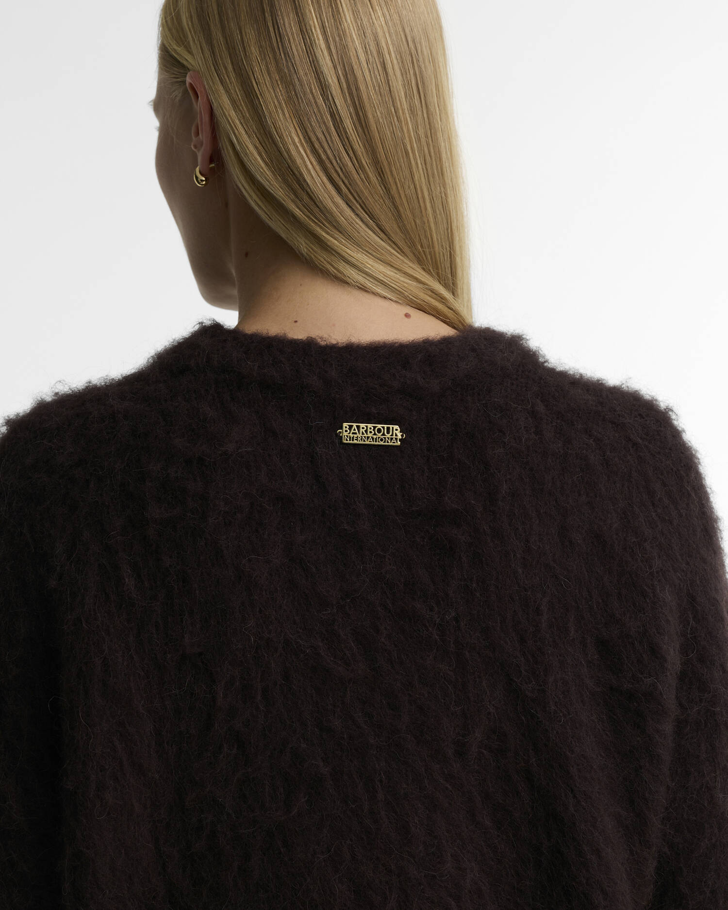 Gea Alpaca-Blend Crew Neck Jumper Truffle image number 4