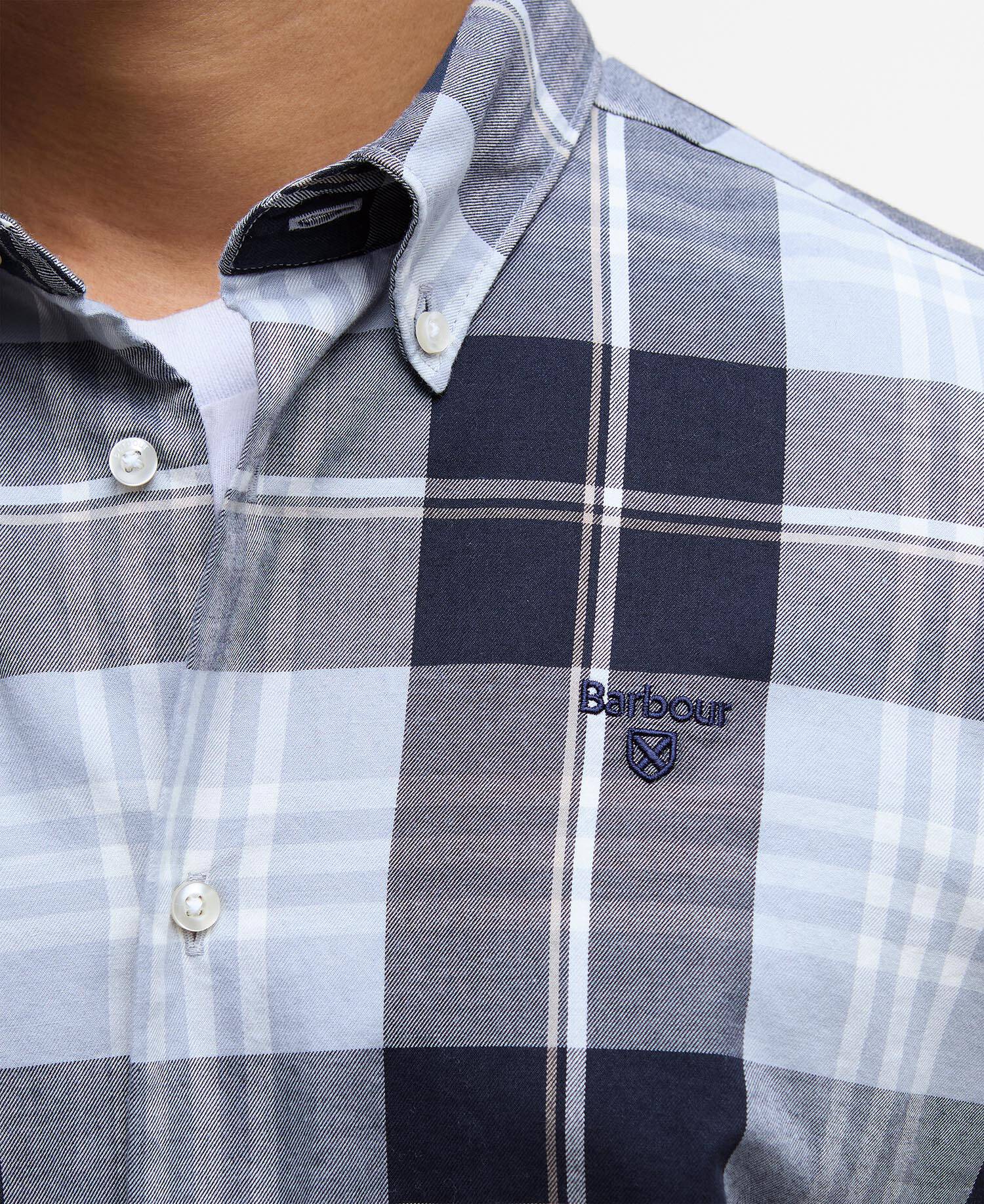 Edgar Tailored Long-Sleeved Shirt Mineral Blue image number 4